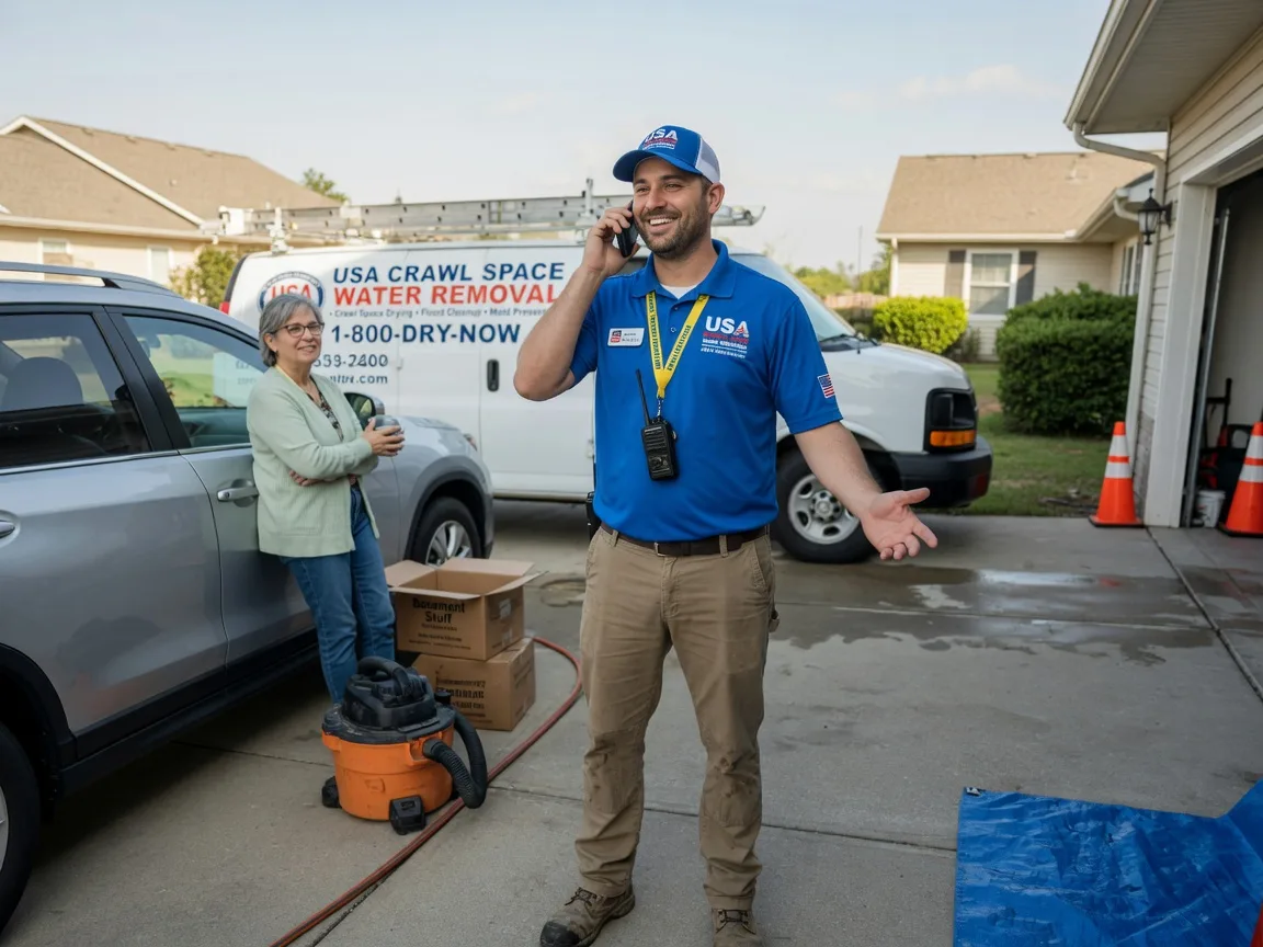 Crawl Space Water Removal Sheridan, AR FAQs